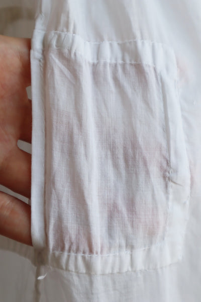 1910s  Broderie Anglaise Cotton Skirt