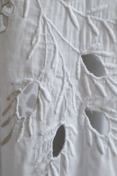 1910s  Broderie Anglaise Cotton Skirt
