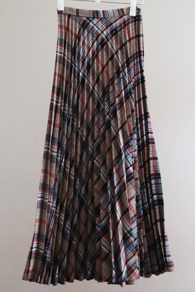 70s Full Length Pleats Skirt