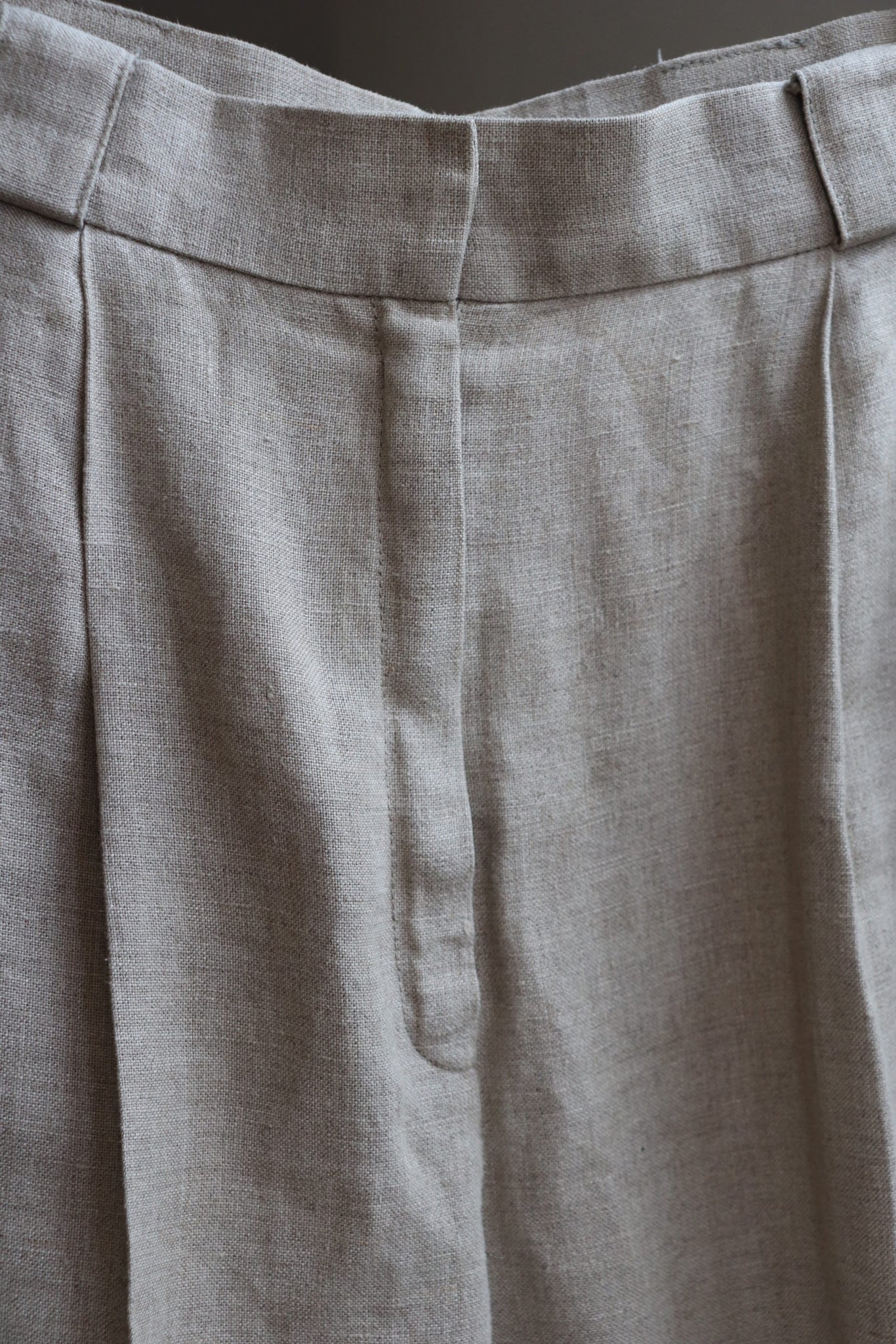 Vintage Linen Pants Oatmeal