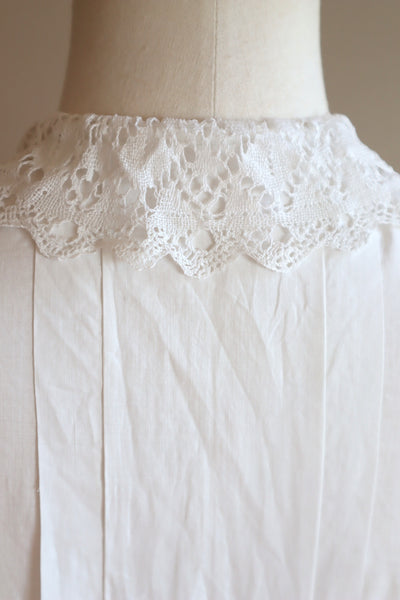 1900s Hand Embroidered Lace Special Dress