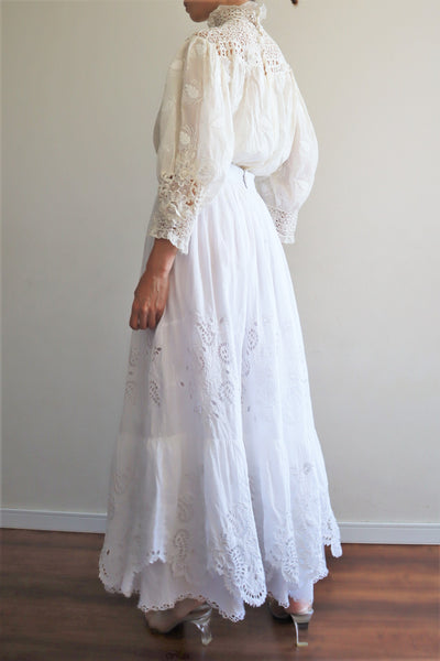 1900s Edwardian Pouter Pigeon Blouse The Opera Size 40