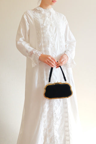 1950s Velvet Hand Bag