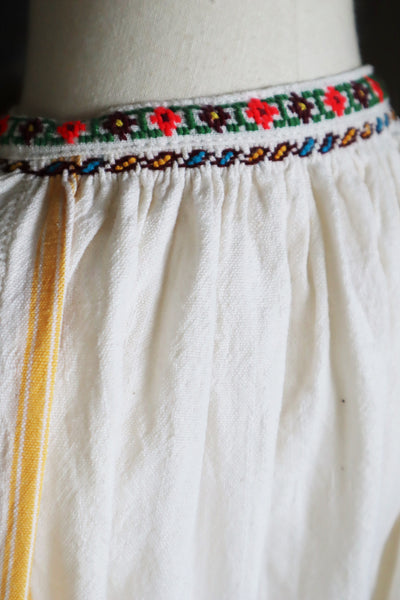 70s Gradient Hand Crochet Embroidered Dress