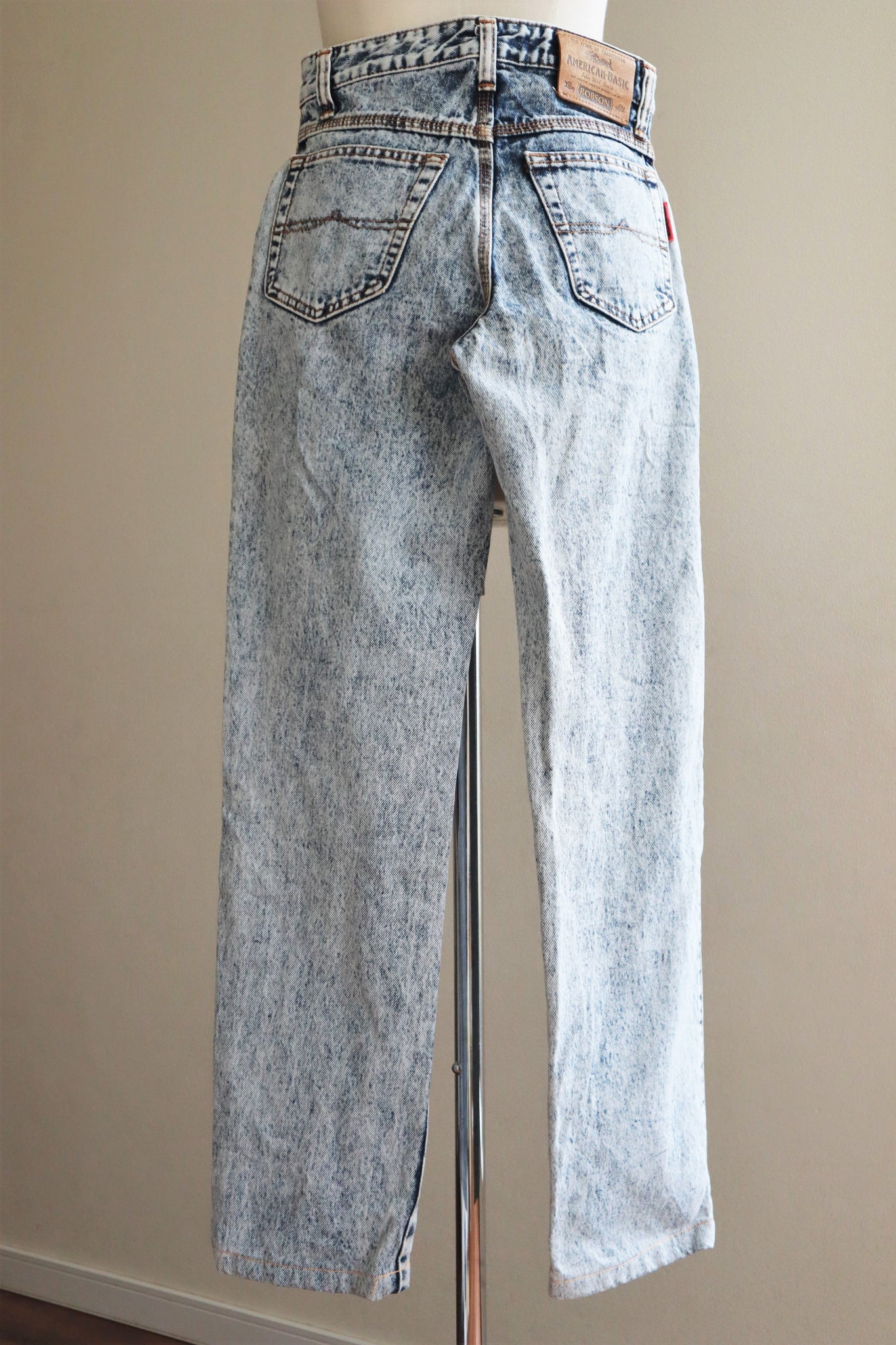 1980s Chemical Wash Jeans