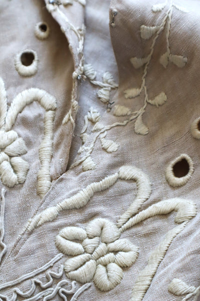 1900s Edwardian Linen Skirt