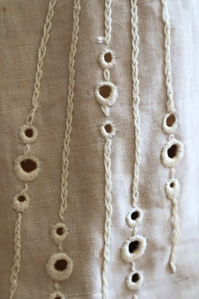 1900s Edwardian Linen Skirt