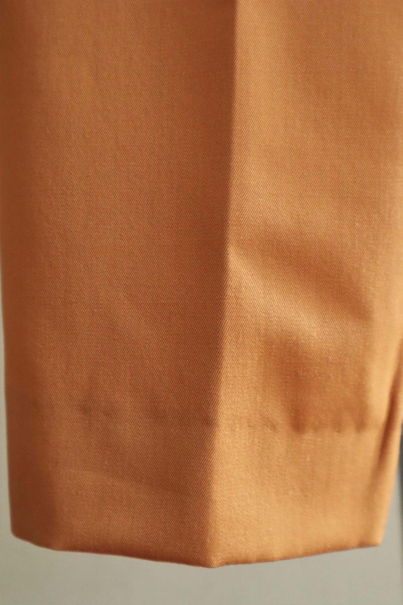70s Deadstock Made In France Pierre D'alby Orange Brown Pants