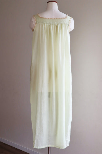 1920s Deadstock Pale Green Dress