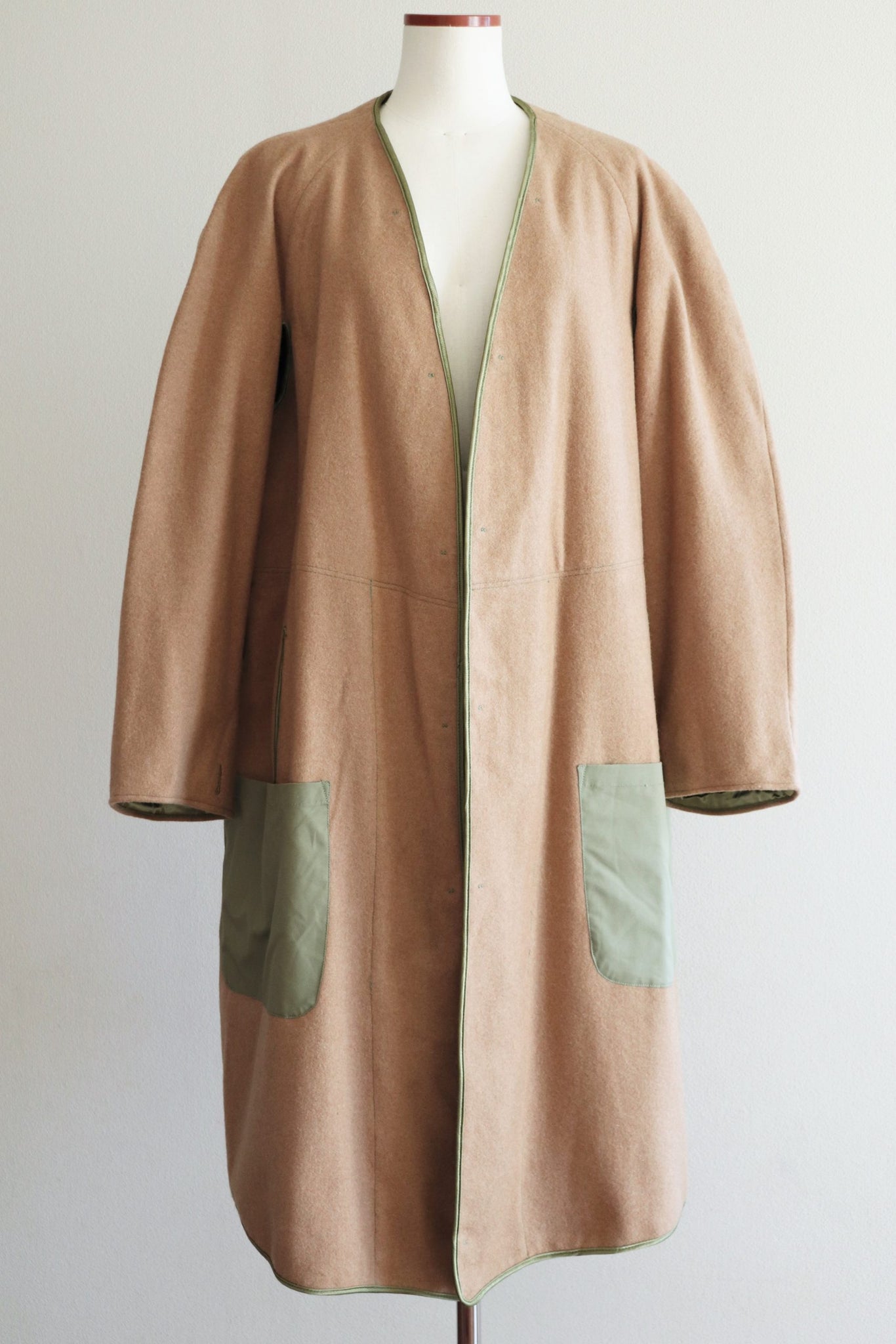 60s French Army Vintage Liner Coat