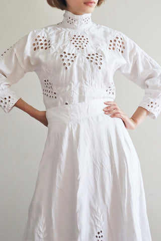 1900s Broderie Anglaise Blouse