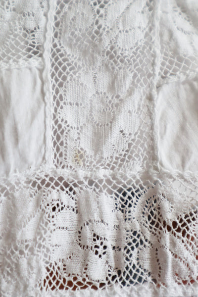 Late 1800s French White Cotton Frilled Lace Bloomers Pants