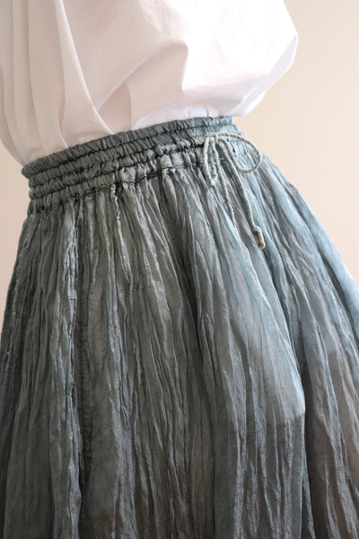 90s Viscose Gradation Skirt