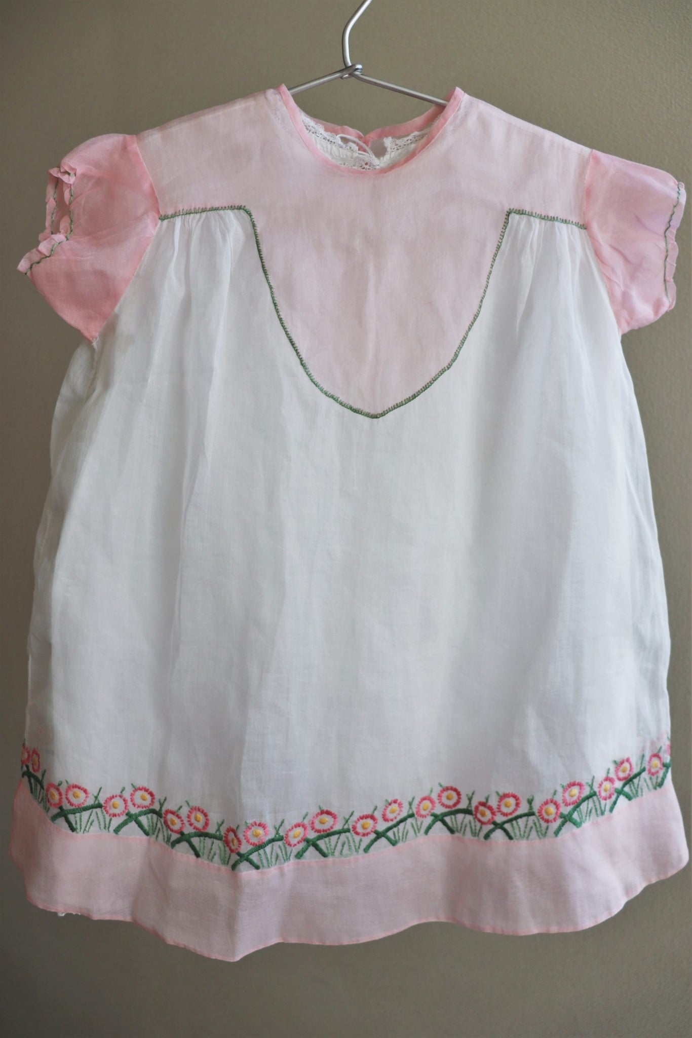 1900s Antique Baby Dress