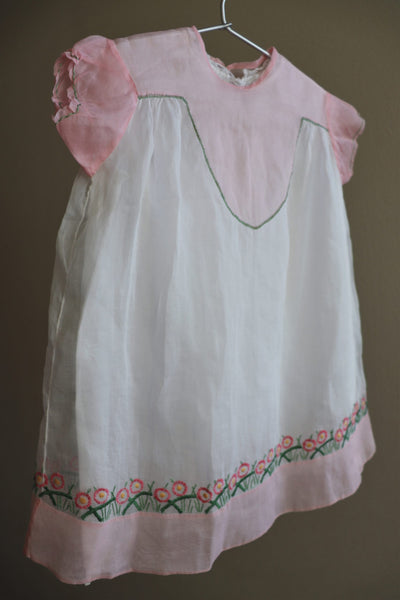 1900s Antique Baby Dress