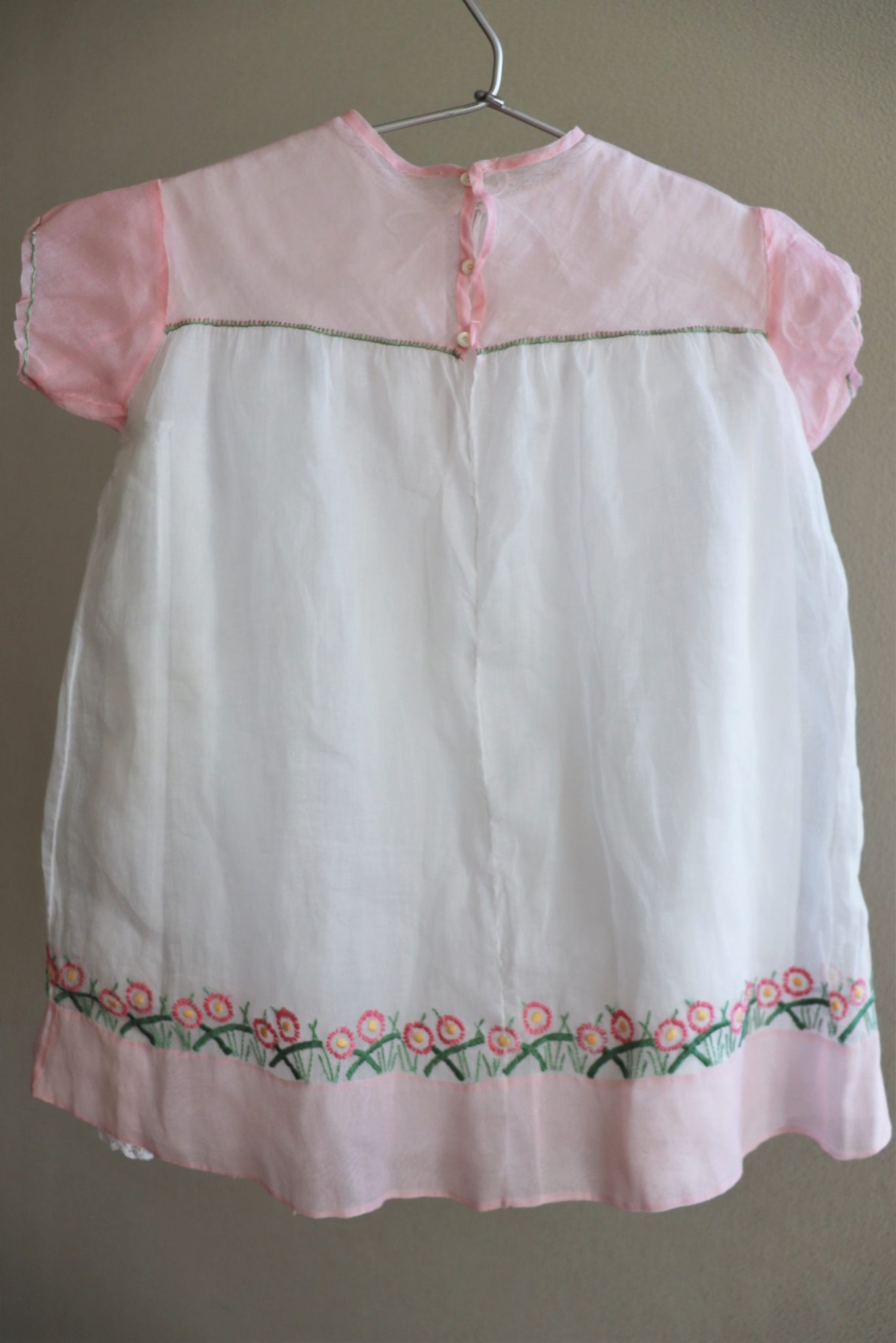 1900s Antique Baby Dress