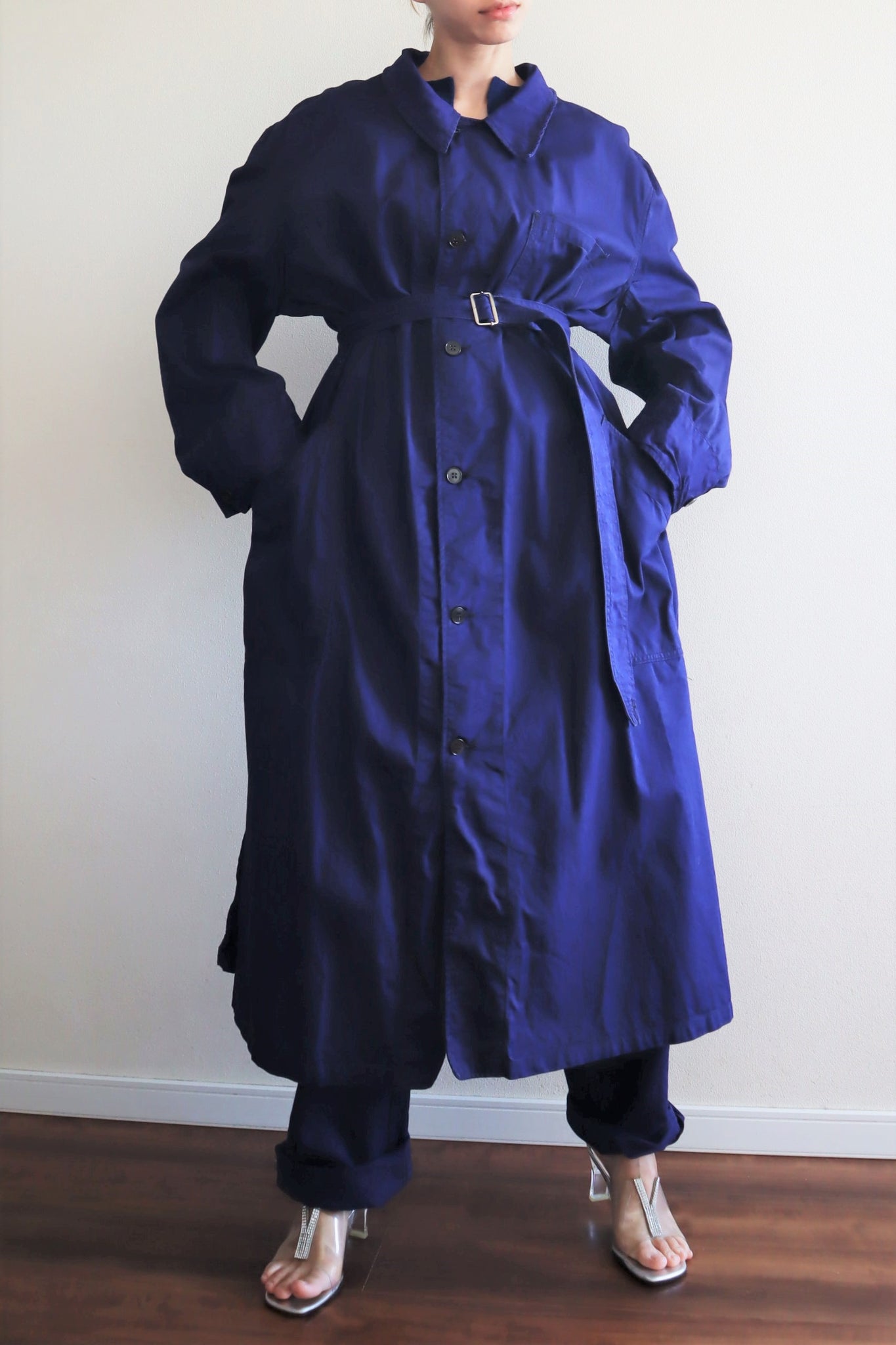 1960s Deadstock French Army Motoring Duster Coat