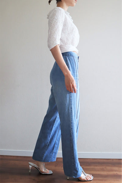 70s Levi's Orange Tab Tuck Design Denim Pants