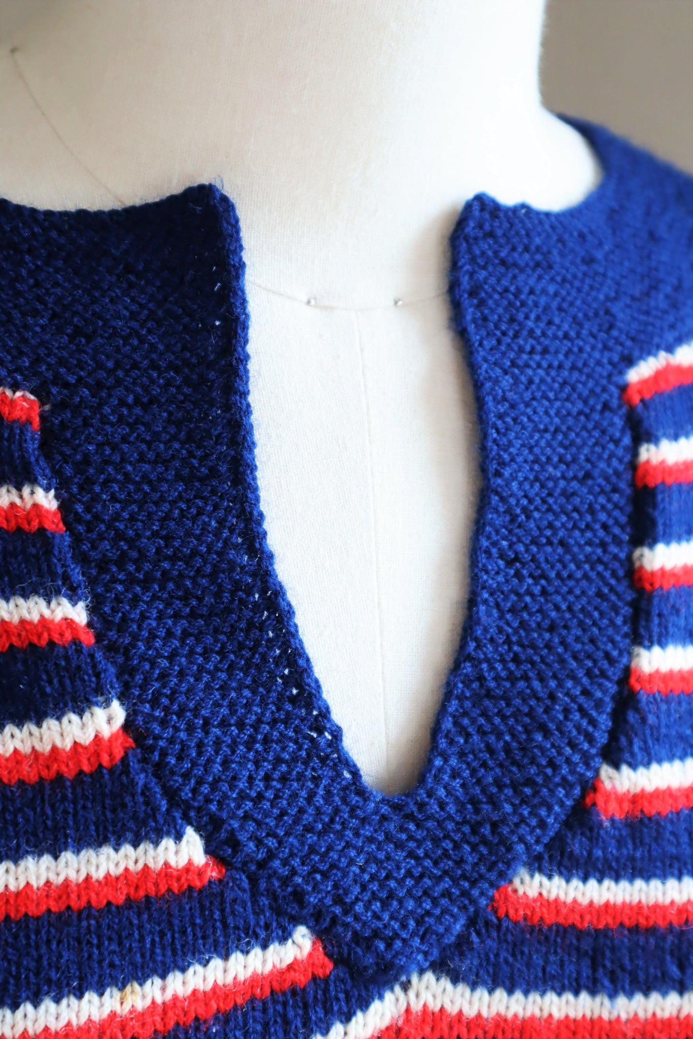 60s Hand Knit Pullover