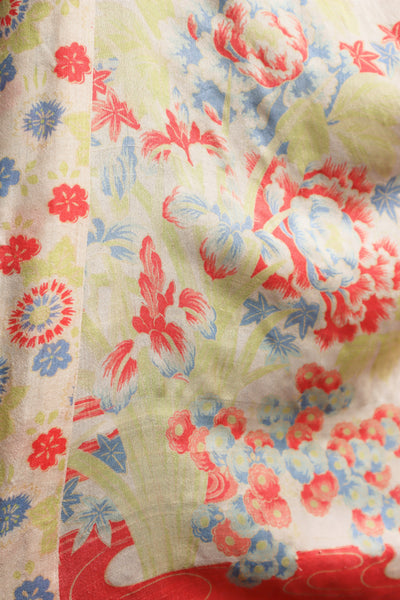 1920s Rare Pongee Silk Robe