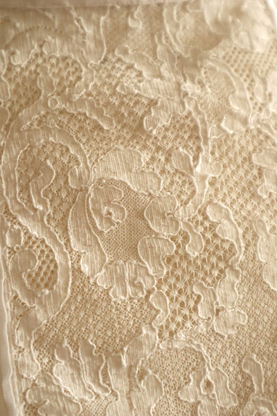 1910s Edwardian Lace Fine Cotton Blouse