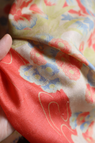 1920s Rare Pongee Silk Robe