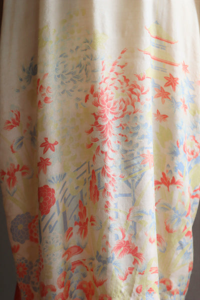 1920s Rare Pongee Silk Robe