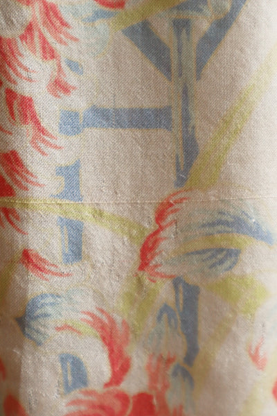 1920s Rare Pongee Silk Robe