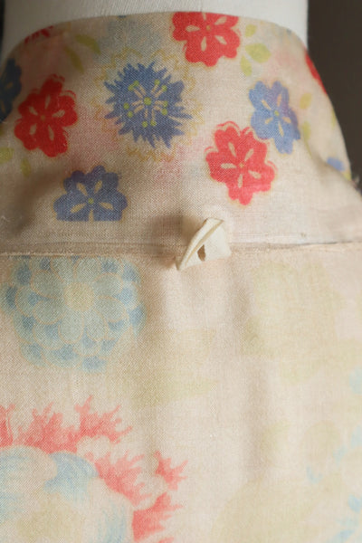1920s Rare Pongee Silk Robe