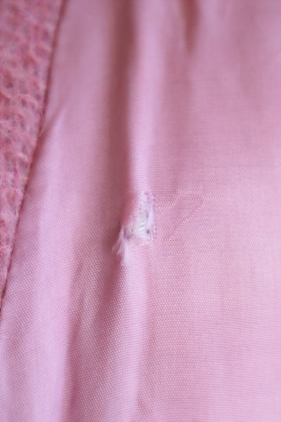 80s Irish Pink Mohair Coat