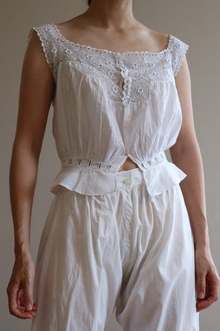 1920s Cotton Chemise