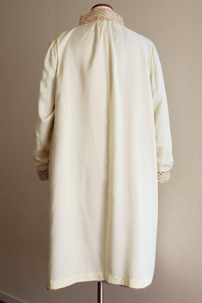 70s Mohair Wool Swing Long Coat