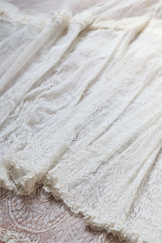 1900s Tulle lace Petticoat Skirt