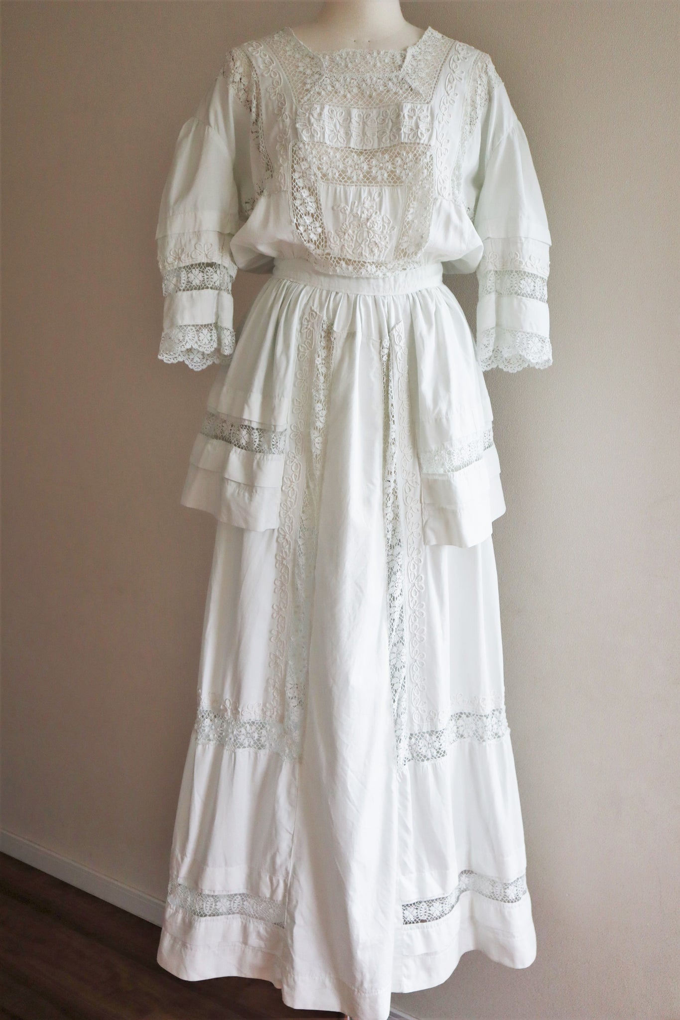 1900s Edwardian Tea Dress