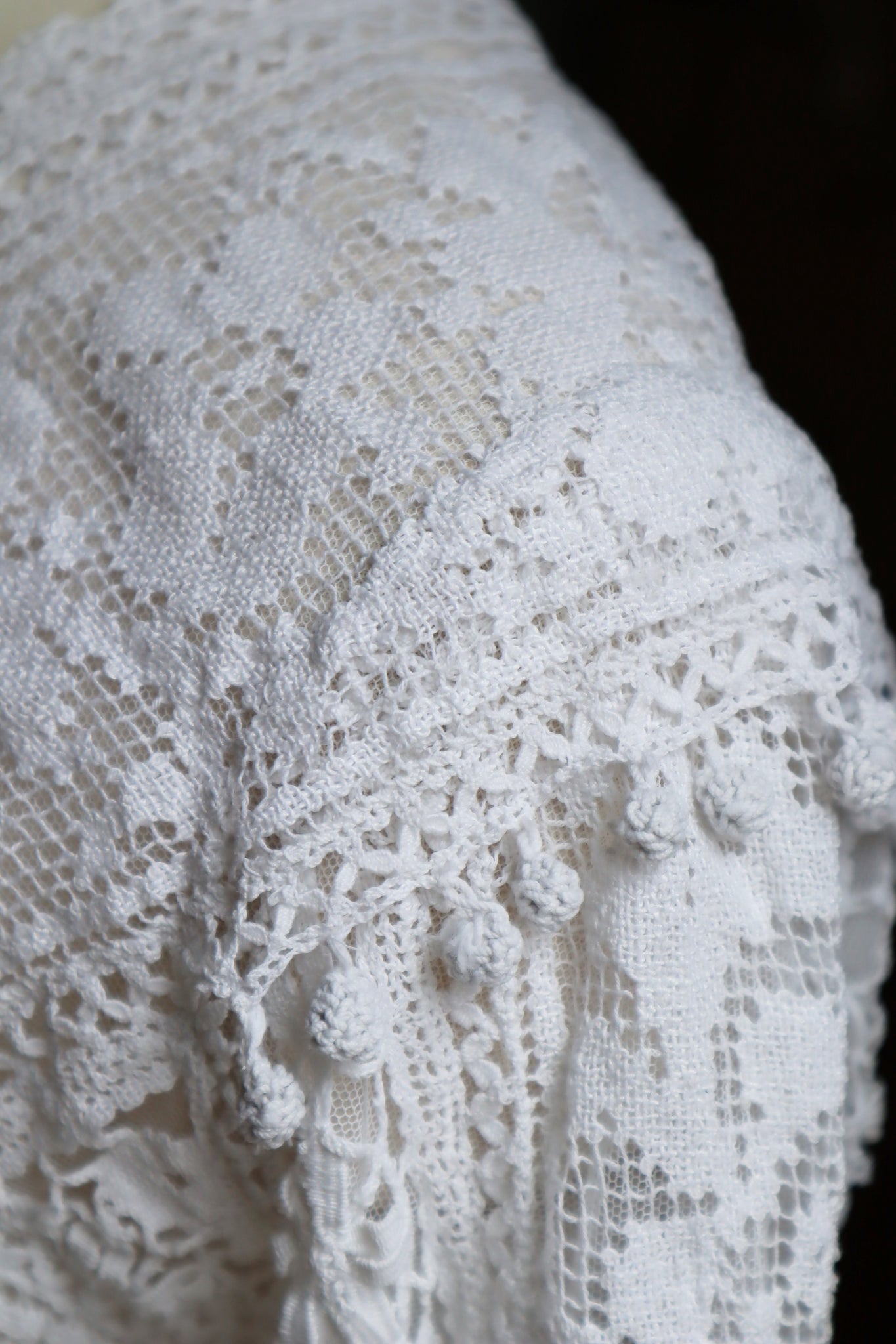 1900s Bobbin Lace Braided Blouse