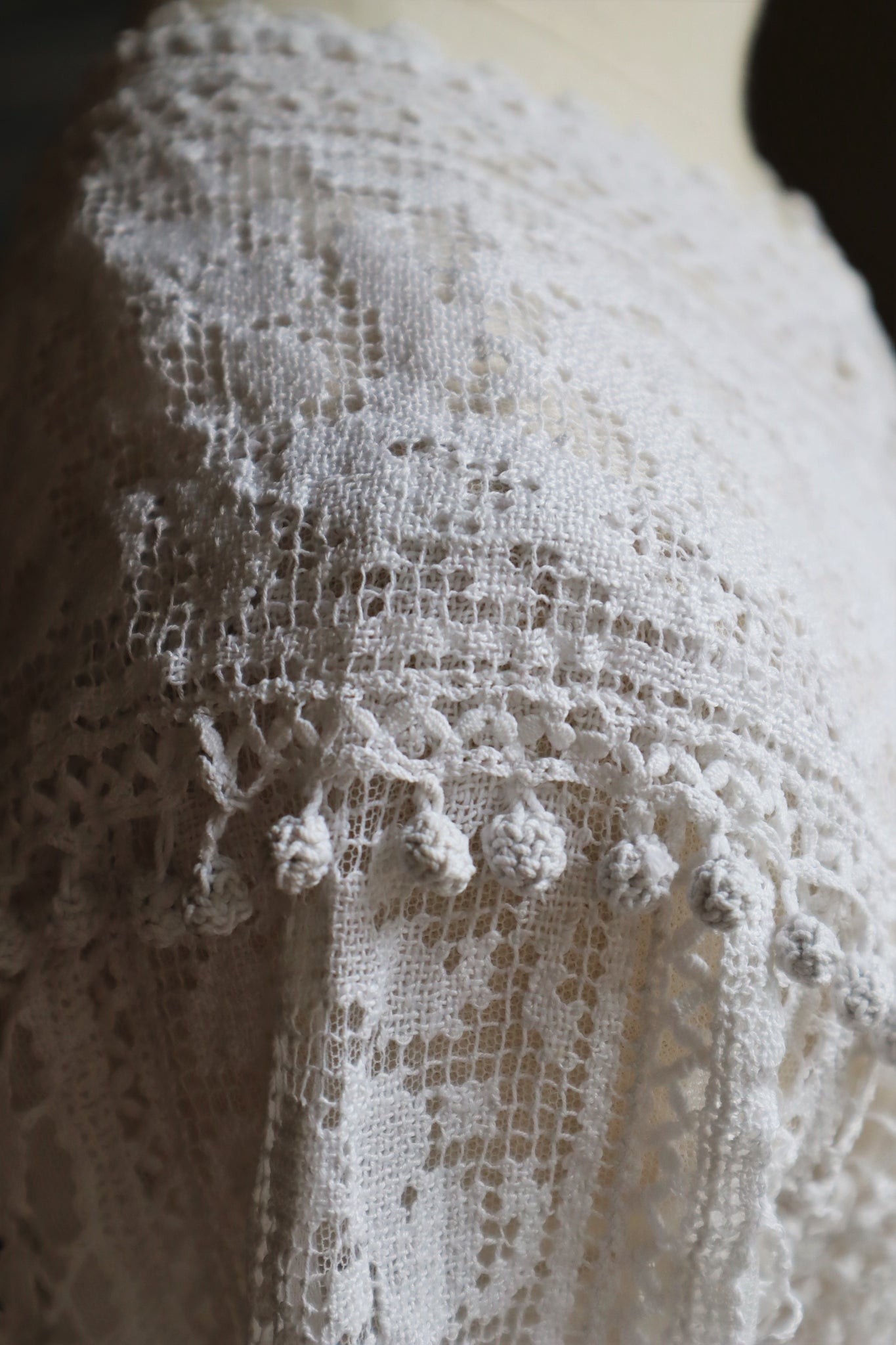 1900s Bobbin Lace Braided Blouse