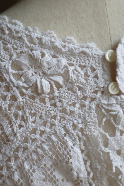 1900s Bobbin Lace Braided Blouse