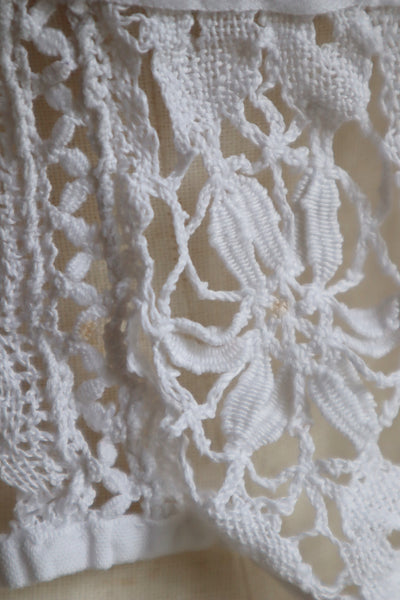 1900s Bobbin Lace Braided Blouse