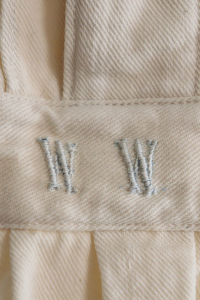 1920s Unused Farmers Shirt Monogram W.W