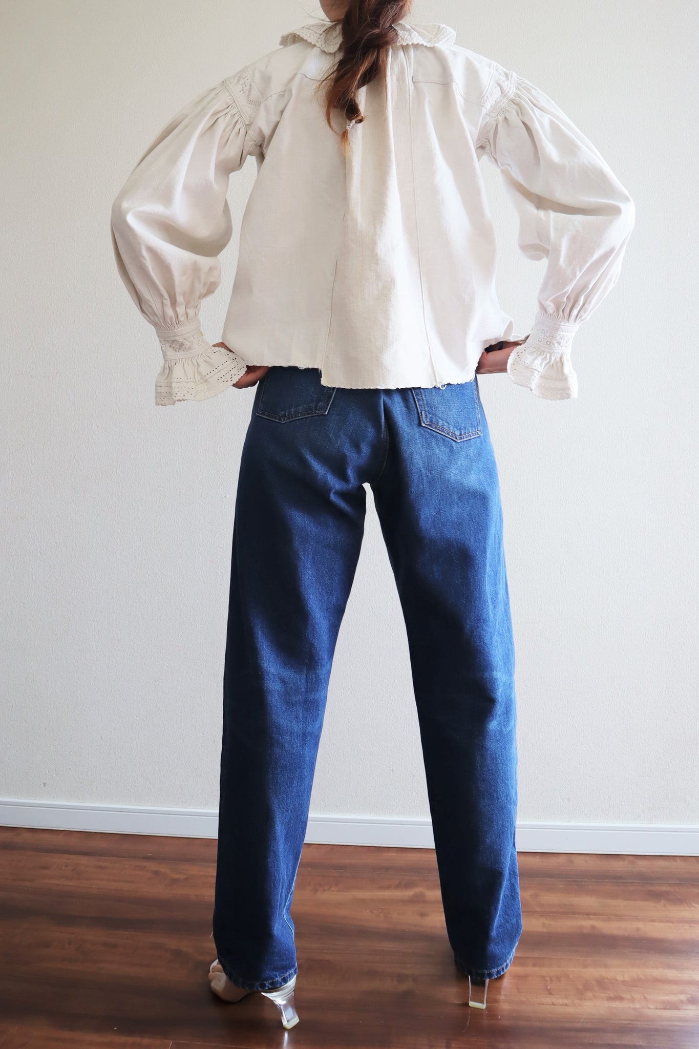 Yves Saint Laurent Denim Pants Made In Italy