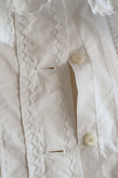 1900s Drone Work Lace Blouse