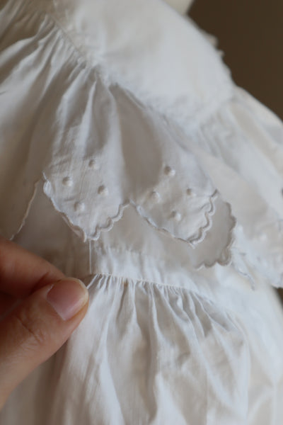 1900s Drone Work Lace Blouse