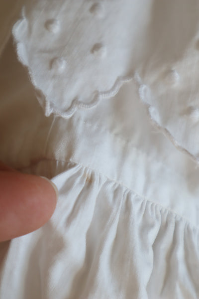 1900s Drone Work Lace Blouse