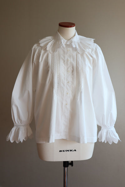1900s Drone Work Lace Blouse
