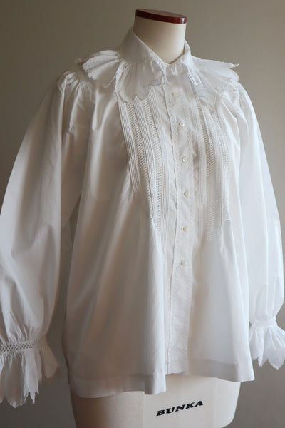 1900s Drone Work Lace Blouse