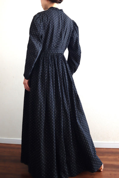 1880~1890s Calico Dress