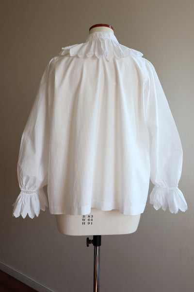 1900s Drone Work Lace Blouse