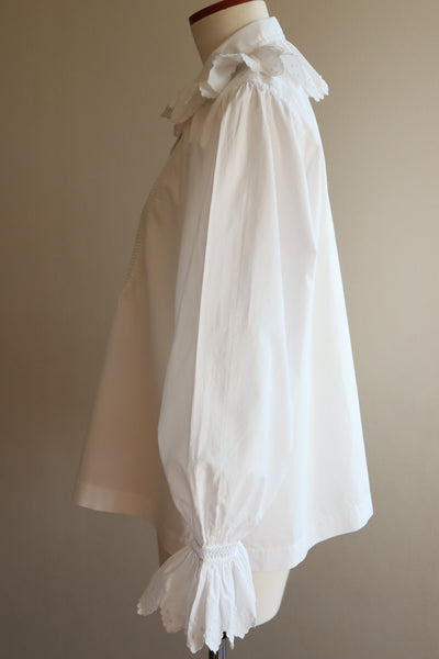 1900s Drone Work Lace Blouse