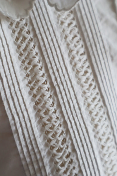 1900s Drone Work Lace Blouse