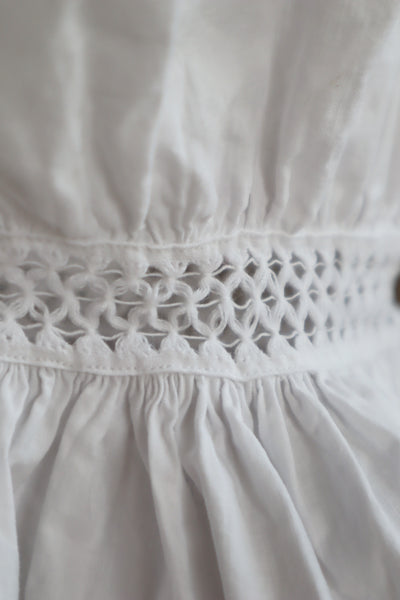 1900s Drone Work Lace Blouse